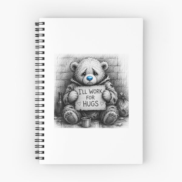 Item preview, I'll Work For HUGS designed and sold by DairyYeah.