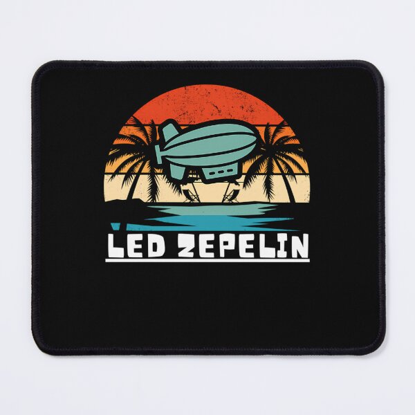 Item preview, Airship Over Tropical Beach Sunset Silhouettes With Text Below designed and sold by TeesflixLK.
