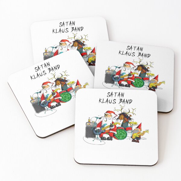 Item preview, Santa Claus Playing Guitar With Reindeer And Gnome Band designed and sold by TeesflixLK.