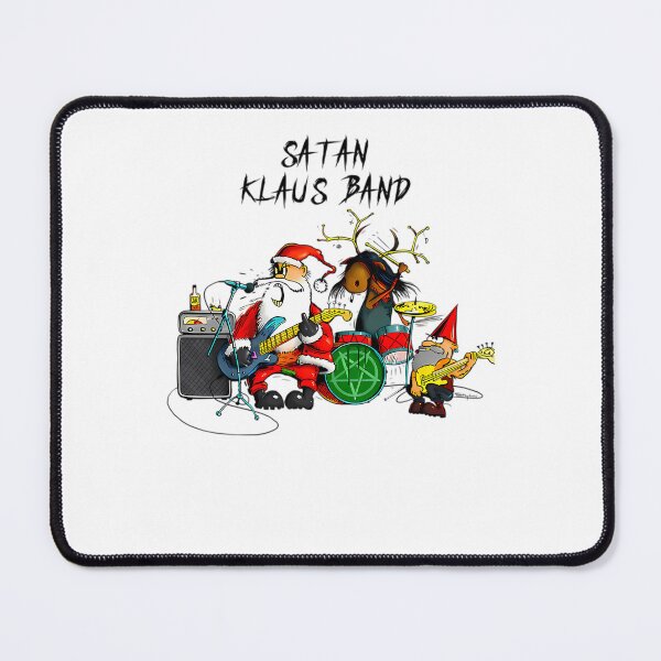 Item preview, Santa Claus Playing Guitar With Reindeer And Gnome Band designed and sold by TeesflixLK.