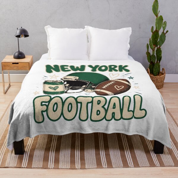 Item preview, New York Football Retro Vintage Fan Design designed and sold by BrendaKle80915.