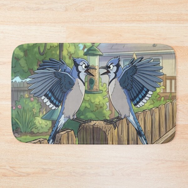 Item preview, neighbors at the side fence designed and sold by GAWPAWshop.