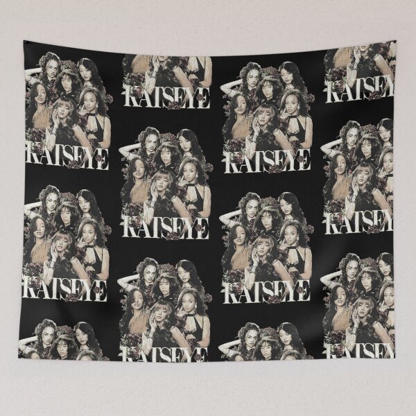 Item preview, KATSEYE Members Vintage Rose Graphic designed and sold by moamaxshop.