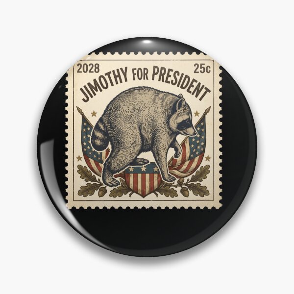 Item preview, Jimothy For President 2028 Raccoon Election designed and sold by d247.
