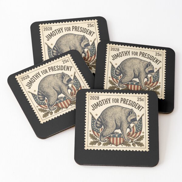 Item preview, Jimothy For President 2028 Raccoon Election designed and sold by d247.