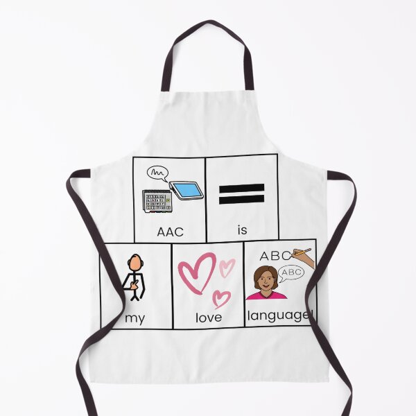 Item preview, AAC is My Love Language for Teachers, SLPs, Assistive Technology Specialist, and Parents designed and sold by AdoraClips.