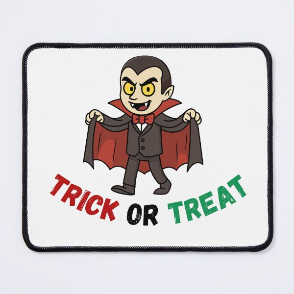 Item preview, Funny Mr. Bean Cartoon Vampire Trick or Treat designed and sold by Amilu Creative.