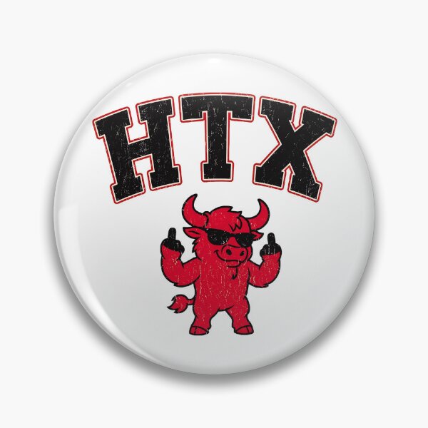 Artikelvorschau, Houston Retro Bull Attitude entworfen und verkauft von ScottPatr89876.