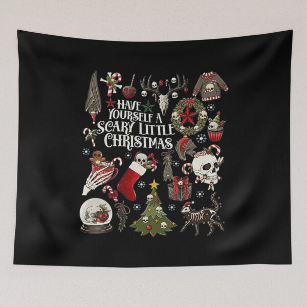 Item preview, Spooky Christmas Gothic Skull Xmas Design designed and sold by Christoph37344.