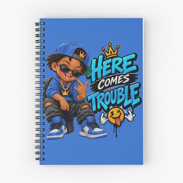 Item preview, Here Comes Trouble - Hip Hop Streetwear Toddler & Kid Art designed and sold by digitalbob60.