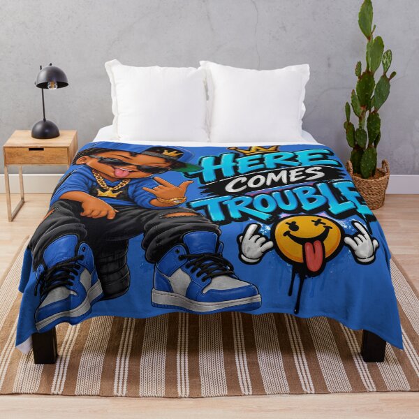 Item preview, Here Comes Trouble - Hip Hop Streetwear Toddler & Kid Art designed and sold by digitalbob60.