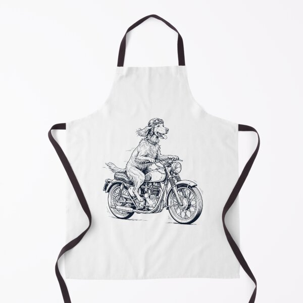 Item preview, Funny Irish Setter Motorcycle Motorbike Dog Lover designed and sold by dian-rody-crest.