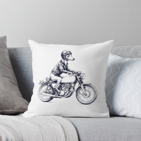 Item preview, Funny Italian Greyhound Motorcycle Motorbike Dog Lover designed and sold by dian-rody-crest.