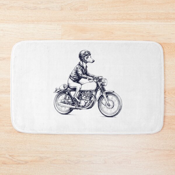 Item preview, Funny Italian Greyhound Motorcycle Motorbike Dog Lover designed and sold by dian-rody-crest.