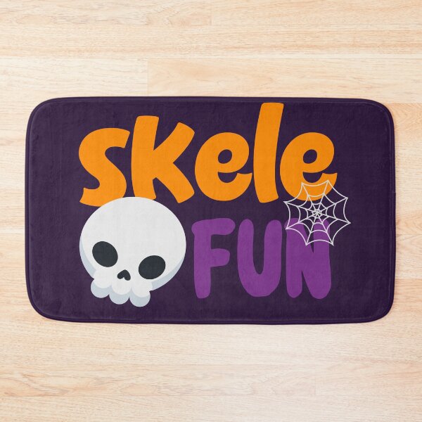 Item preview, Skele Fun Cute Halloween Skull Spooky Typography designed and sold by NotasCreativa.