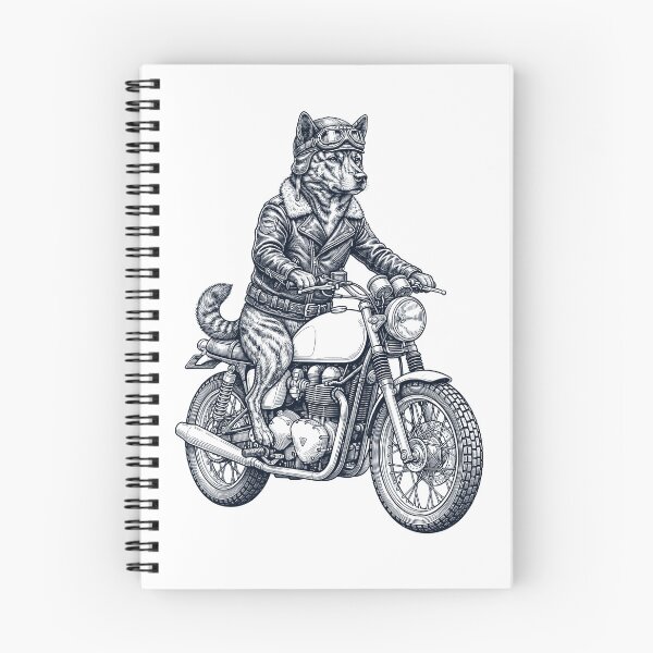 Item preview, Funny Kai Ken Motorcycle Motorbike Dog Lover designed and sold by dian-rody-crest.