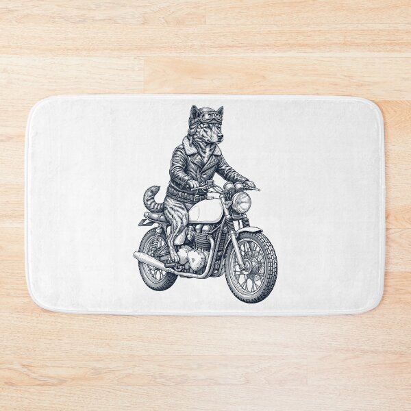 Item preview, Funny Kai Ken Motorcycle Motorbike Dog Lover designed and sold by dian-rody-crest.