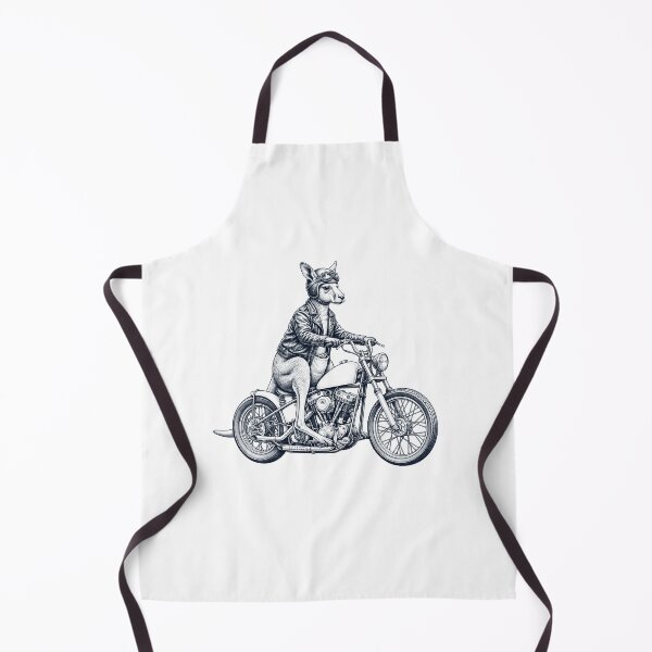 Item preview, Funny Kangaroo Motorcycle Motorbike Animal Lover designed and sold by dian-rody-crest.