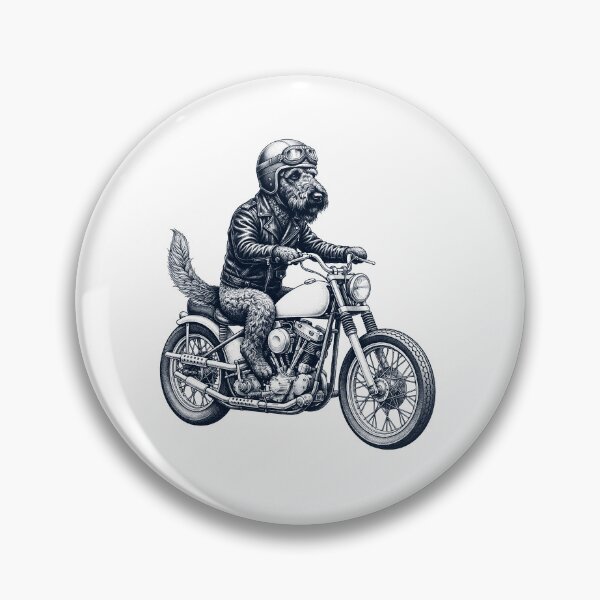 Artikelvorschau, Lustiger Kerry Blue Terrier Motorrad Hundeliebhaber entworfen und verkauft von dian-rody-crest.