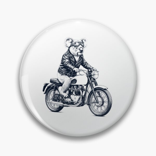 Item preview, Funny Koala Motorcycle Motorbike Animal Lover designed and sold by dian-rody-crest.
