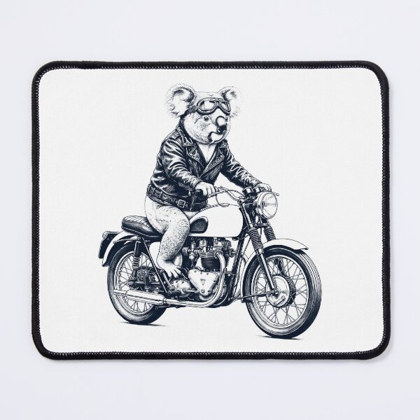 Item preview, Funny Koala Motorcycle Motorbike Animal Lover designed and sold by dian-rody-crest.