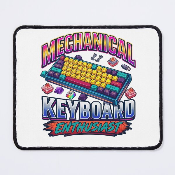 Item preview, Mechanical Keyboard Enthusiast Retro PC Gaming Computer Coder Tech Nerd designed and sold by PixelNavas.