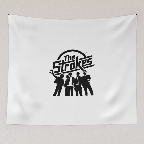 Item preview, The Strokes Rock Band Silhouette Graphic Artwork designed and sold by TimAWarner.