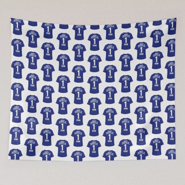 Item preview, Everton Number 1 Fan Birthday Football Design – Everton Supporter Gift designed and sold by The Home Of Pink Peach.