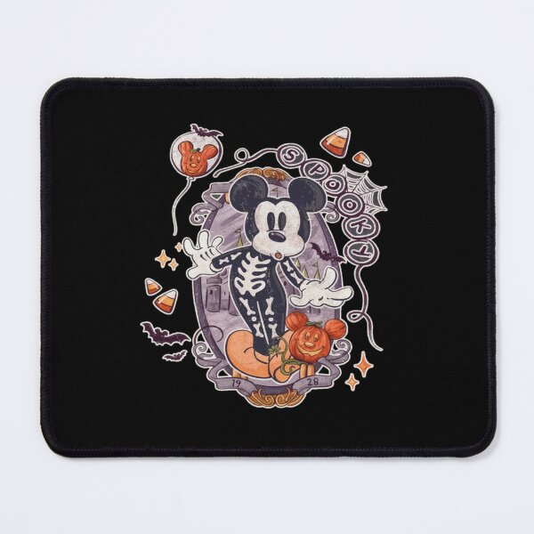 Item preview, Spooky Skeleton Mouse Halloween Vintage Tee designed and sold by Christine59003.