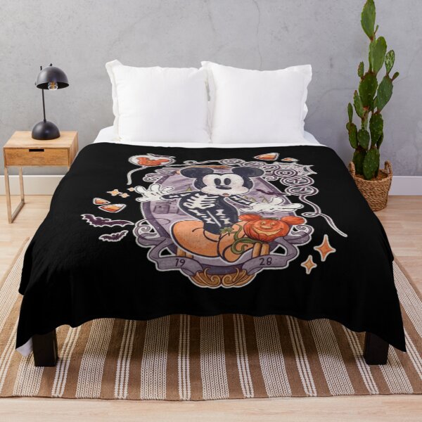Item preview, Spooky Skeleton Mouse Halloween Vintage Tee designed and sold by Christine59003.