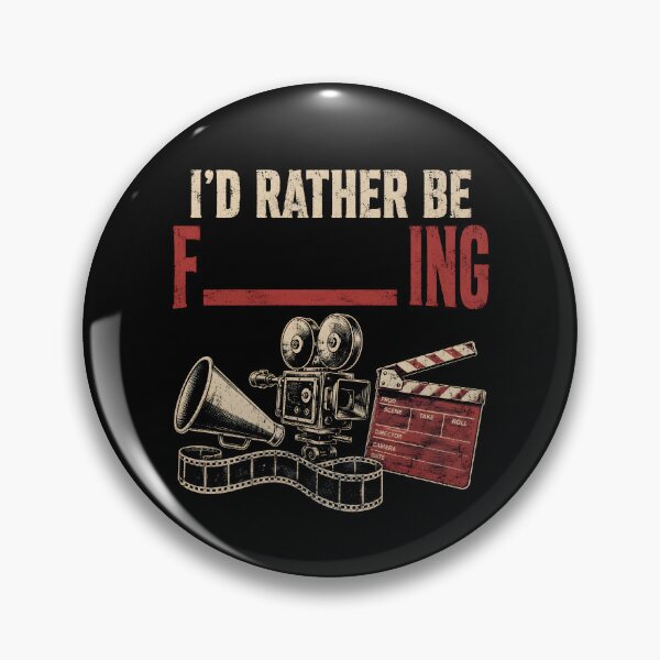 Item preview, Id Rather Be Filming  designed and sold by a-turner-paint.