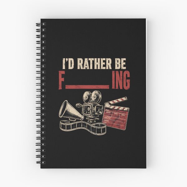 Item preview, Id Rather Be Filming  designed and sold by a-turner-paint.
