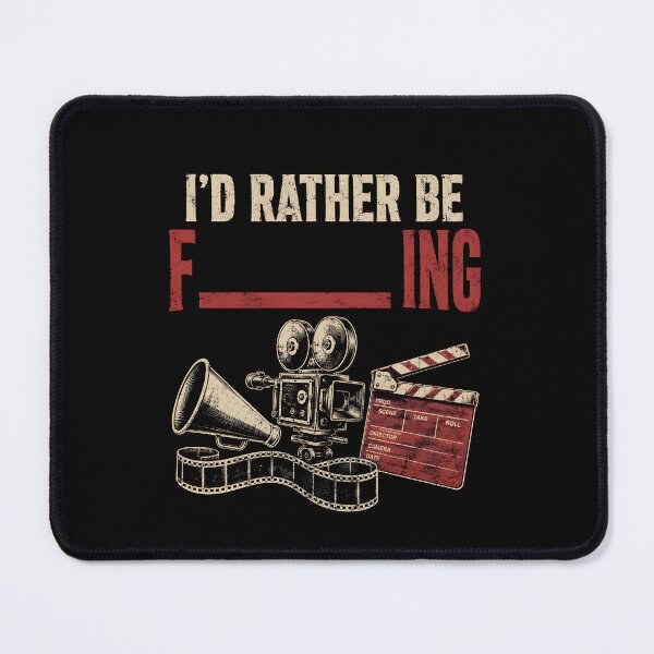 Item preview, Id Rather Be Filming  designed and sold by a-turner-paint.