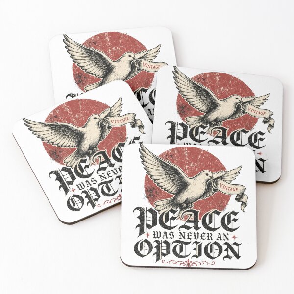 Item preview, Peace Was Never an Option designed and sold by Window-Shop.