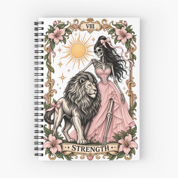 Item preview, Strength Tarot Card 2026 designed and sold by LuvGlamGraphics.
