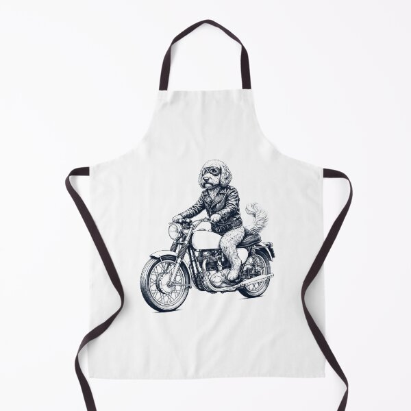 Item preview, Funny Labradoodle Motorcycle Motorbike Dog Lover designed and sold by dian-rody-crest.