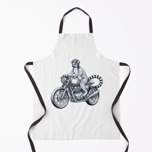 Item preview, Funny Lemur Motorcycle Motorbike Animal Lover designed and sold by dian-rody-crest.