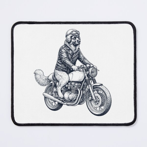 Item preview, Funny Leonberger Motorcycle Motorbike Dog Lover designed and sold by dian-rody-crest.