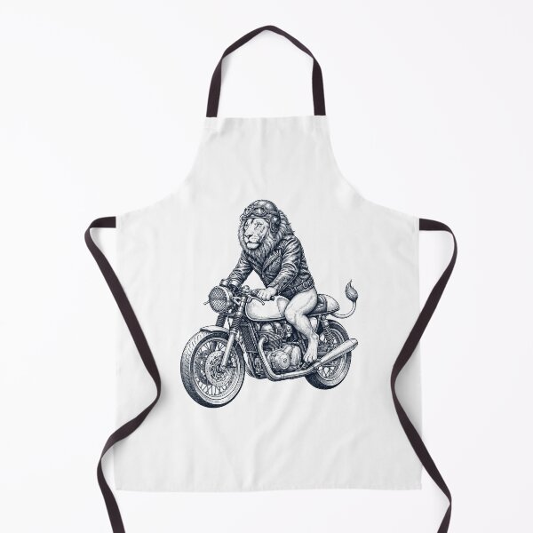Item preview, Funny Lion Motorcycle Motorbike Animal Lover designed and sold by dian-rody-crest.