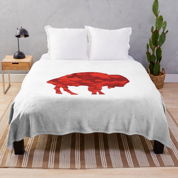 Item preview, Camo Buffalo Art designed and sold by PopPucks.