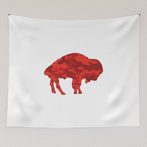 Item preview, Camo Buffalo Art  designed and sold by PopPucks.