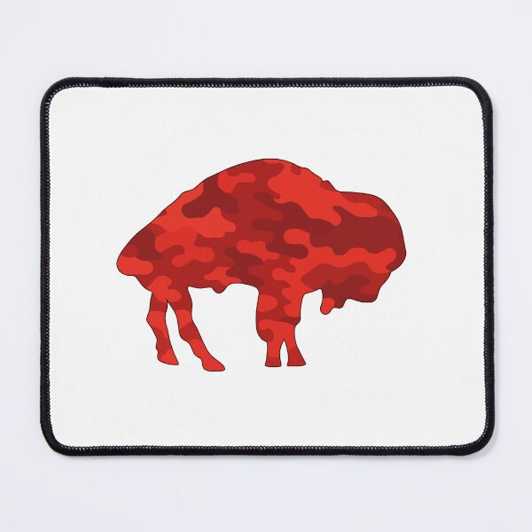 Item preview, Camo Buffalo Art designed and sold by PopPucks.