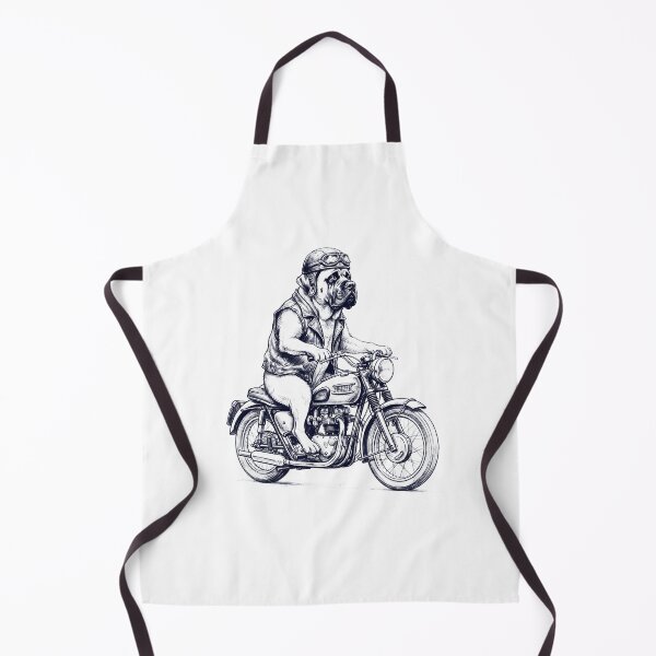 Item preview, Funny Mastiff Motorcycle Motorbike Dog Lover designed and sold by dian-rody-crest.