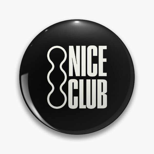Item preview, Nice Club Minimalist Streetwear Typography designed and sold by FitNow.