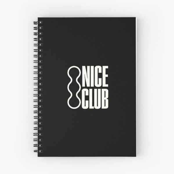 Item preview, Nice Club Minimalist Streetwear Typography designed and sold by FitNow.