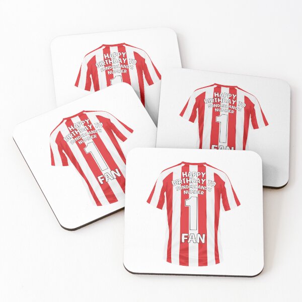 Item preview, Sunderland Number 1 Fan Birthday Football Design – Sunderland Supporter Gift designed and sold by The Home Of Pink Peach.