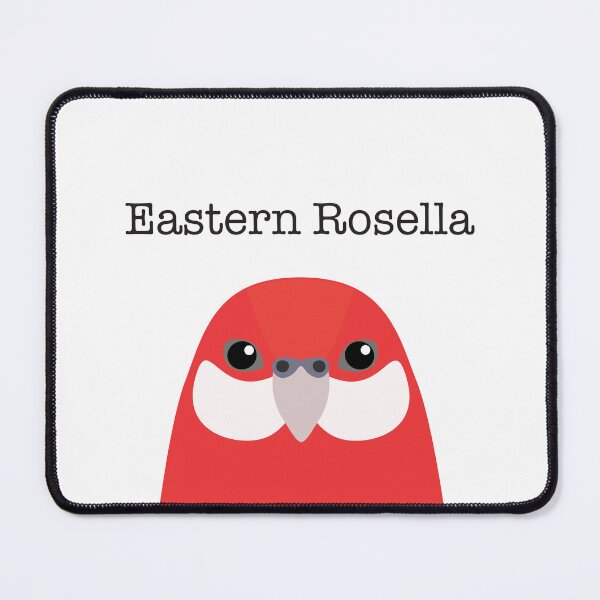 Item preview, Cute Eastern Rosella Face designed and sold by Rebeccatiana.nz.