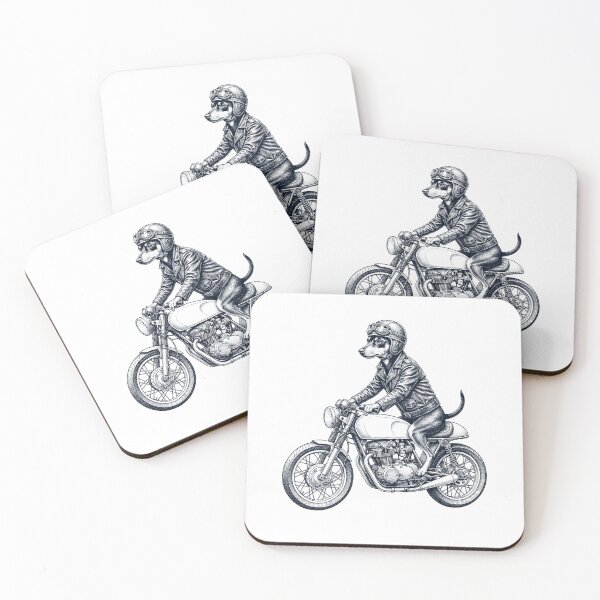Item preview, Funny Miniature Pinscher Motorcycle Motorbike Dog Lover designed and sold by dian-rody-crest.