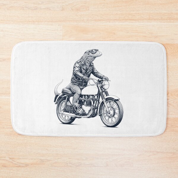 Item preview, Funny Monitor Lizard Motorcycle Motorbike Animal Lover designed and sold by dian-rody-crest.