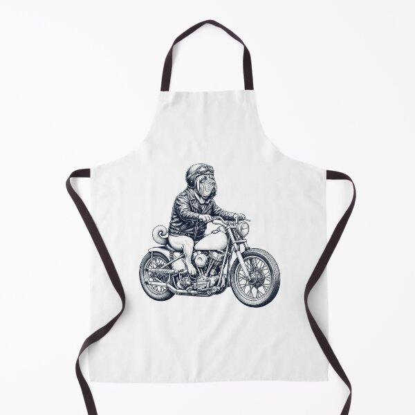 Item preview, Funny Neapolitan Mastiff Motorcycle Motorbike Dog Lover designed and sold by dian-rody-crest.